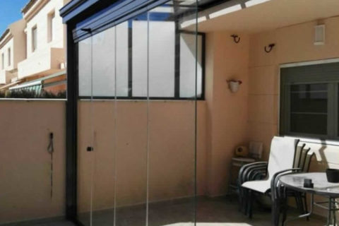 Cortinas de cristal para terraza