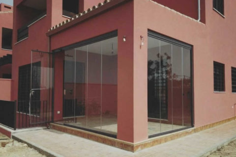 Cortinas de cristal porches